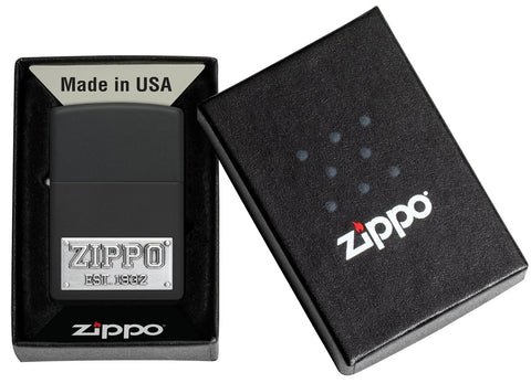 Zippo Lighter - Zippo License Plate