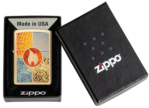 Zippo Lighter - Elements of Earth