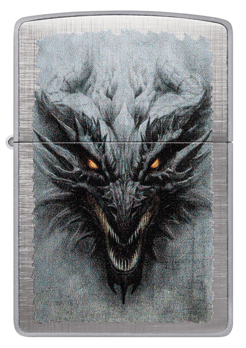 Zippo Lighter - Dragon w/ Glowing Eyes