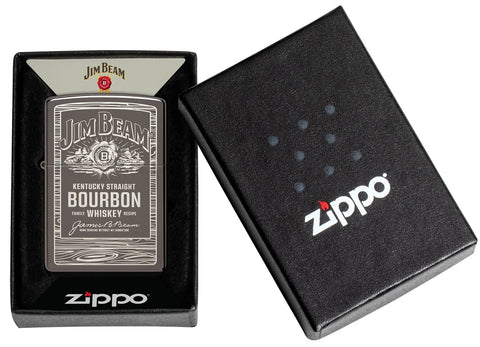 Zippo Lighter - Jim Beam Black Ice