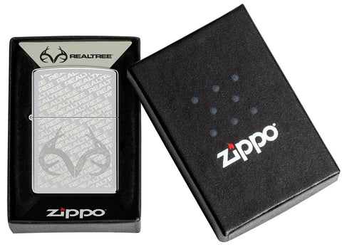 Zippo Lighter - Realtree Antlers