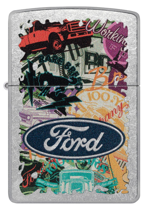 Zippo Lighter -Ford Collage