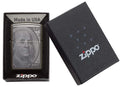 Zippo Lighter - "It's all about the Benjamin's, baby" Black Ice - Lighter USA