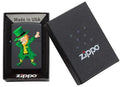 Zippo Lighter - Dabbing Leprechaun Design - Lighter USA