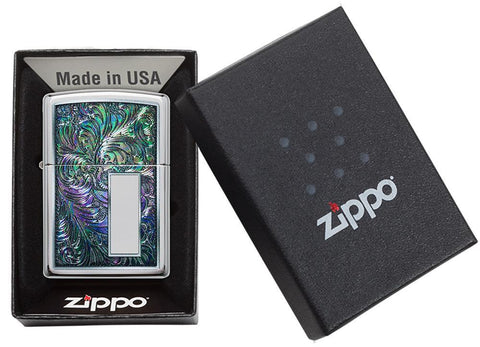 Zippo Lighter - Colorful Venetian® Design - Lighter USA