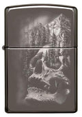 Zippo Lighter - Skull Mountain Design - Lighter USA