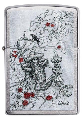 Zippo Lighter - Rick Rietveld Skeleton - Lighter USA