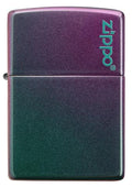 Zippo Lighter - Classic Iridescent Zippo Logo - Lighter USA