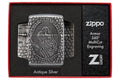 Zippo Lighter - Armor® St. Christopher Metal Design - Lighter USA