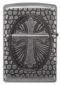 Zippo Lighter - Armor® St. Christopher Metal Design - Lighter USA