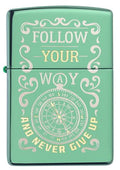 Zippo Lighter - Follow Your Way Design - Lighter USA