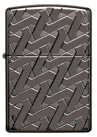 Zippo Lighter - Armor® Geometric Weave Design - Lighter USA