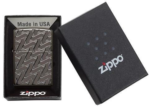 Zippo Lighter - Armor® Geometric Weave Design - Lighter USA