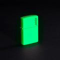 Zippo Lighter - Classic Glow In The Dark Zippo Logo - Lighter USA