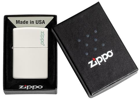 Zippo Lighter - Classic Glow In The Dark Zippo Logo - Lighter USA