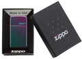 Zippo Lighter - Slim® Iridescent Zippo Logo - Lighter USA