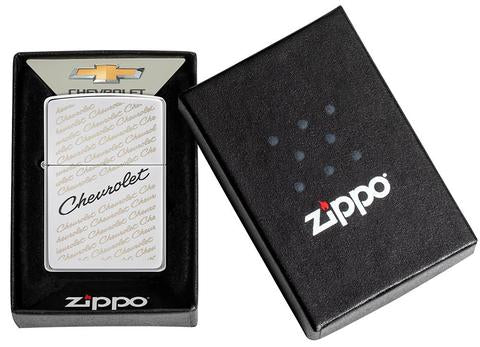 Zippo Lighter - Chevrolet® Script Logo - Lighter USA