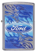 Zippo Lighter - Ford Blue Flames - Lighter USA