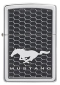 Zippo Lighter - Ford Mustang Grill Logo - Lighter USA