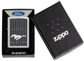 Zippo Lighter - Ford Mustang Grill Logo - Lighter USA