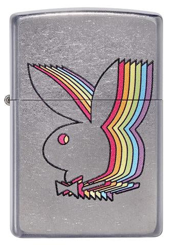 Zippo Lighter - Outlined Playboy Bunny Logo - Lighter USA