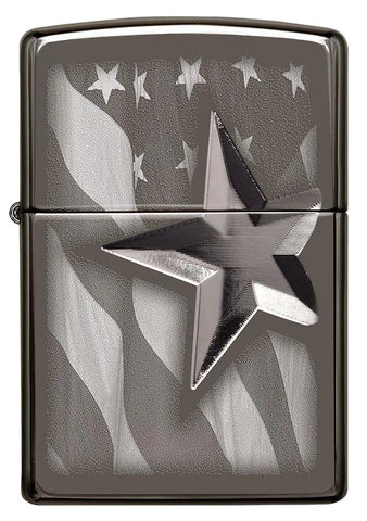 Zippo Lighter - Retro Star - Lighter USA