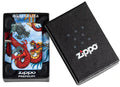 Zippo Lighter - Dragon Over Land and Sky - Lighter USA