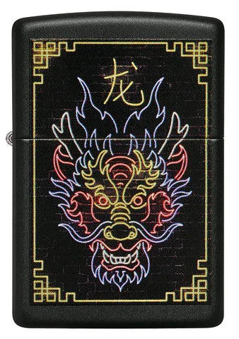 Zippo Lighter - Neon Dragon - Lighter USA