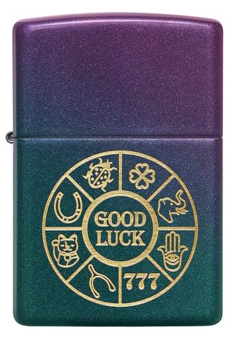 Zippo Lighter - Lucky Symbols Design - Lighter USA