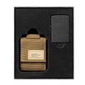 Zippo Tactical Pouch and Black Crackle® Windproof Lighter Gift Set - Lighter USA