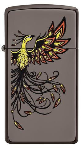 Zippo Lighter - Slim® Phoenix Design - Lighter USA