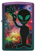 Zippo Lighter - Alien w/ Good Vibes Iridescent Finish - Lighter USA