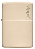 Zippo Lighter - Classic Flat Sand Zippo Logo - Lighter USA