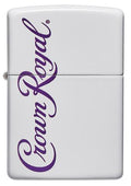 Zippo Lighter - Crown Royal® White Matte Finish - Lighter USA