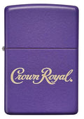 Zippo Lighter - Crown Royal Purple Matte Finish - Lighter USA