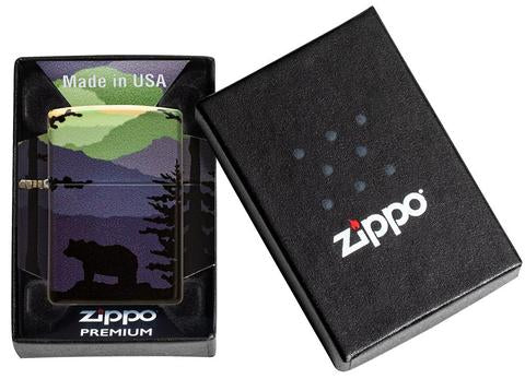 Zippo Lighter - Bear Landscape Design - Lighter USA