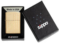 Zippo Lighter - Pledge of Allegiance Design High Polish Brass - Lighter USA