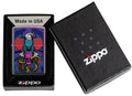 Zippo Lighter - Eagle, Snake, Skull Iridescent Design - Lighter USA