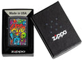 Zippo Lighter - Zippo Street Art Black Matte Design - Lighter USA