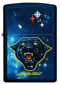 Zippo Lighter - Santa Cruz Starry-Eyed Panther Navy Matte - Lighter USA