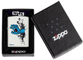 Zippo Lighter - Santa Cruz Screaming Hand White Matte - Lighter USA