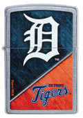 Zippo Lighter - MLB Detroit Tigers Street Chrome - Lighter USA