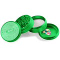 Beamer Aircraft Grade Aluminum 63MM Grinder - Psychedelic Star Maze - Lighter USA