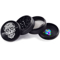 Beamer Aircraft Grade Aluminum 63MM Grinder - Sugar Skull - Lighter USA