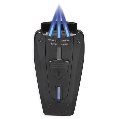 Lotus Lighter Fusion L67 Triple Jet Lighter w/ Cigar Punch - Lighter USA