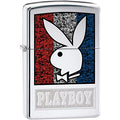 Zippo Lighter - Playboy Red White & Blue - Lighter USA