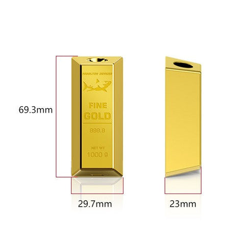 Gold Bar Cartridge Battery by Hamilton Devices - Lighter USA