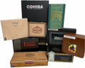 10 Premium Empty Cigar Boxes - Lighter USA