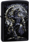 Zippo Lighter - Wolf Howling at the Moon - Lighter USA