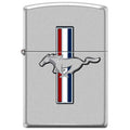 Zippo Lighter - Ford Mustang Chrome - Lighter USA